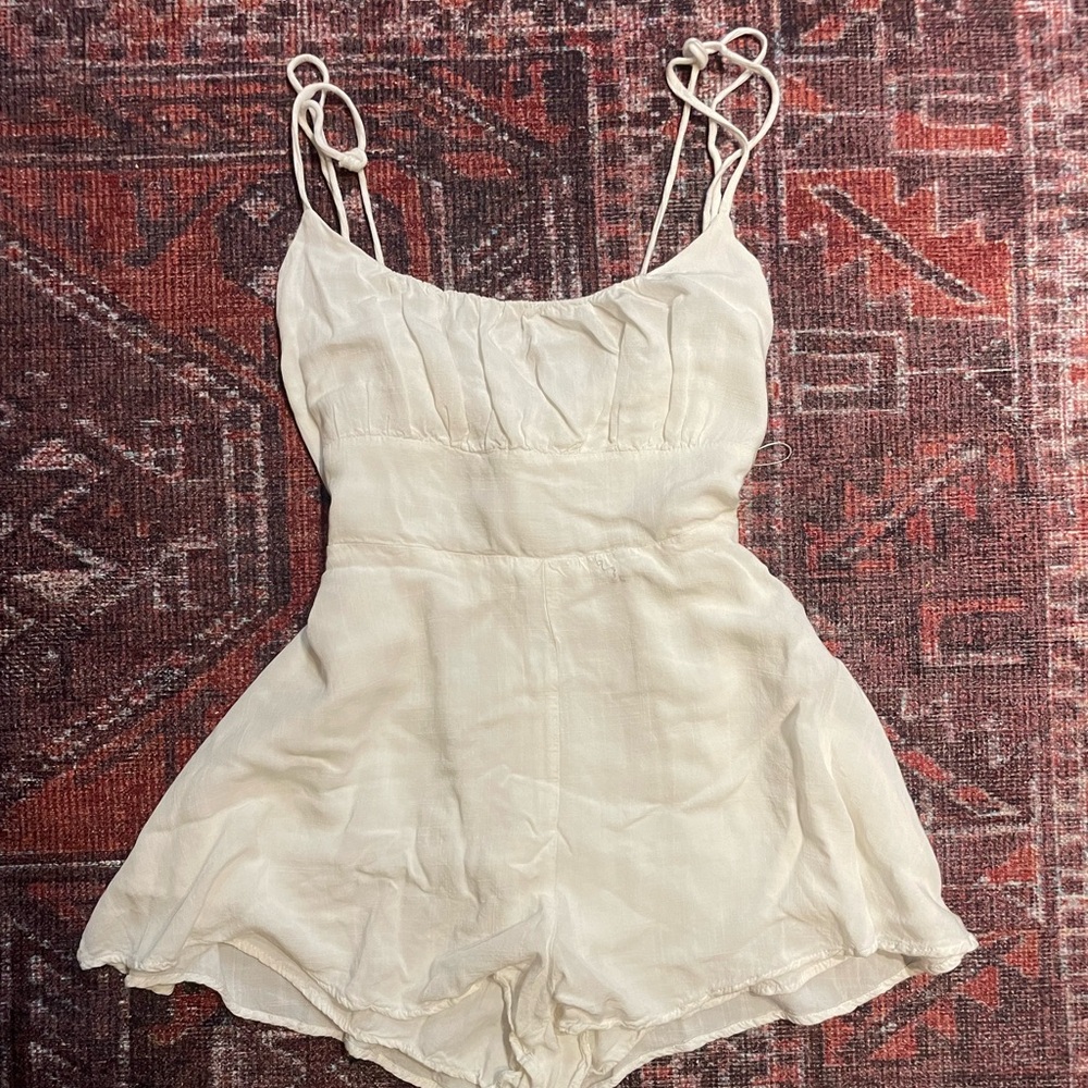 UO Cassidy Ruched Romper